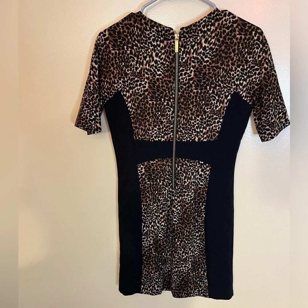 Michael Michael Kors Leopard Print Dress Sz 2